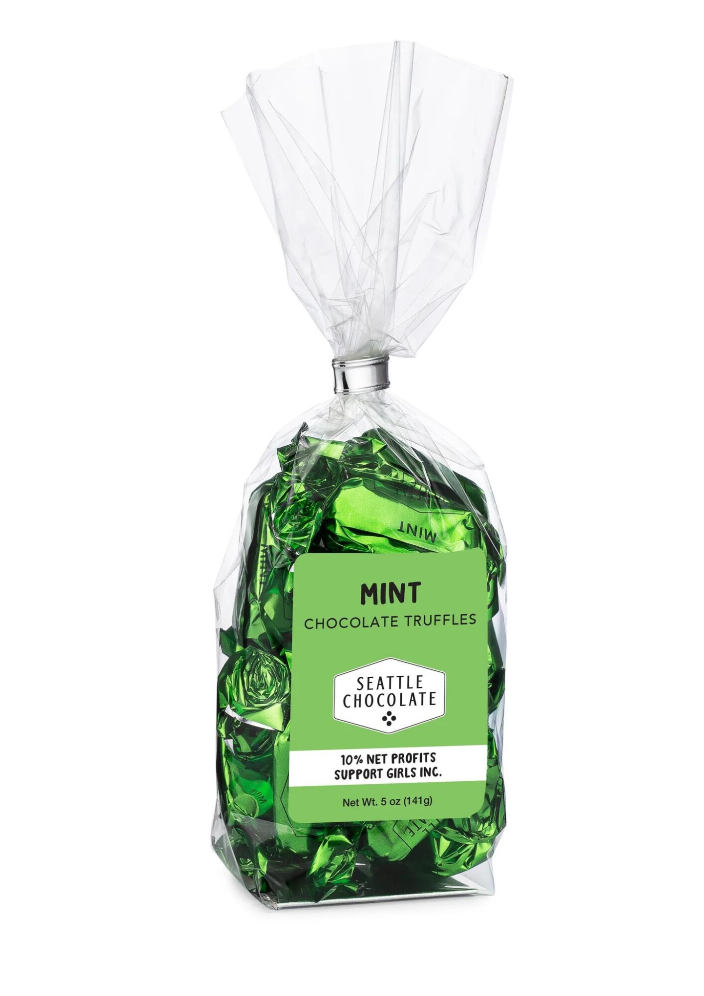 Mint Chocolate Truffles 5 oz Bag